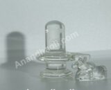 Spadika lingam+ nanthi / ஸ்படிக லிங்கம்+ நந்தி ( இலட்சத்தி எட்டு மந்திர உரு ஏற்றப்பட்டது)